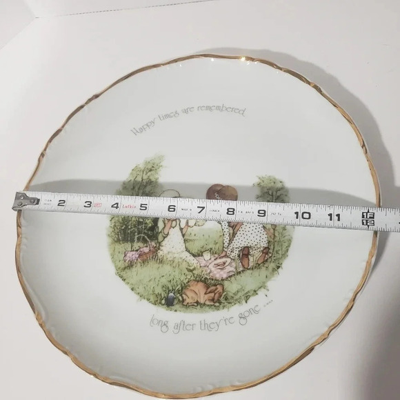 Vintage Japan Holly  Hobbie Genuine Porcelain Collectors Platter - Picture 3 of 8